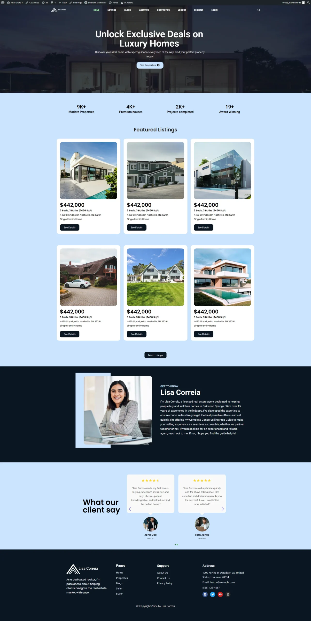 Wordpress Web Design