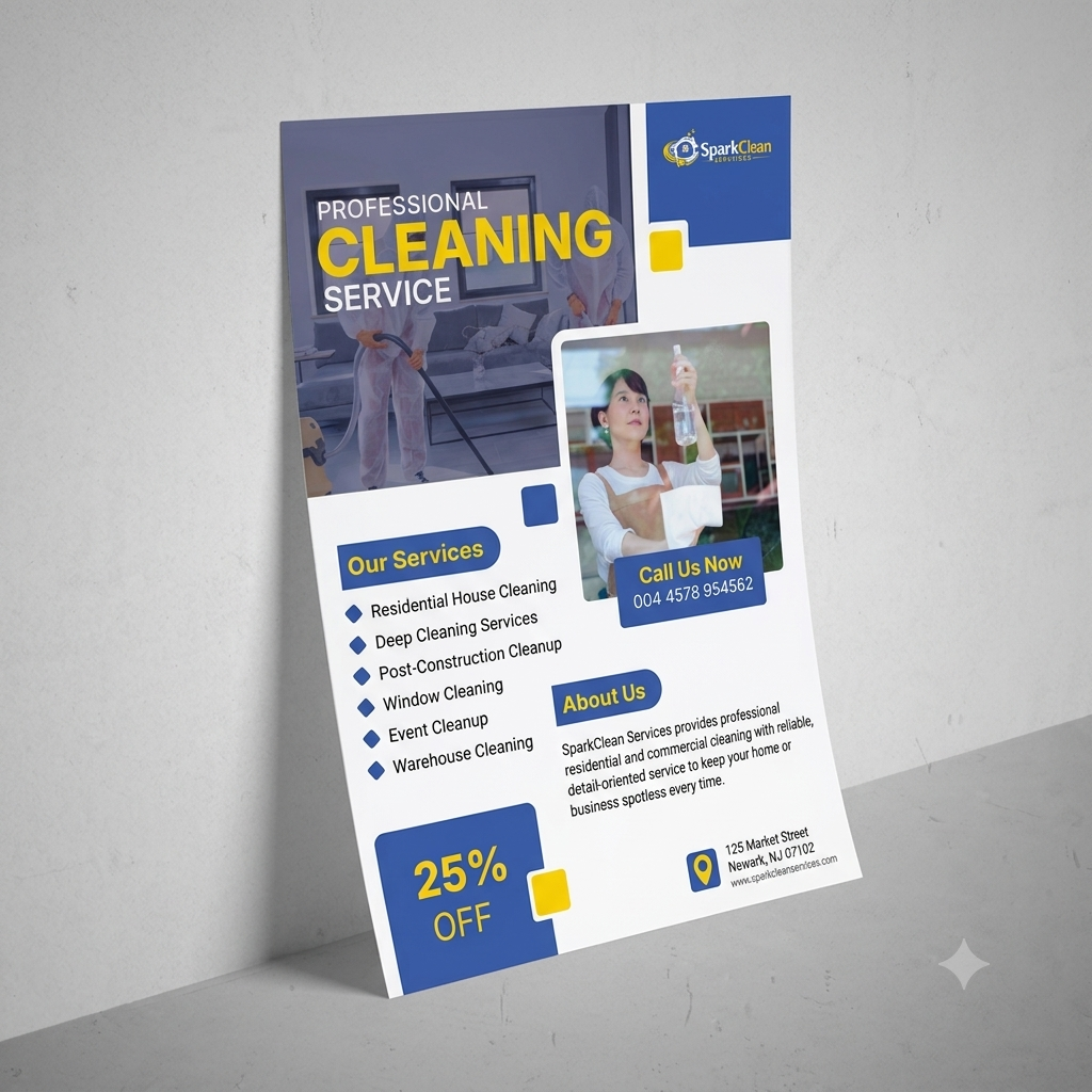 Cleaning Service Flyer